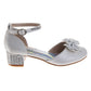 Badgley Mischka Dress Shoes Girls'  Elegant Sparkle Fashion Forward Comfort Fit (Little Kid / Big Kid)