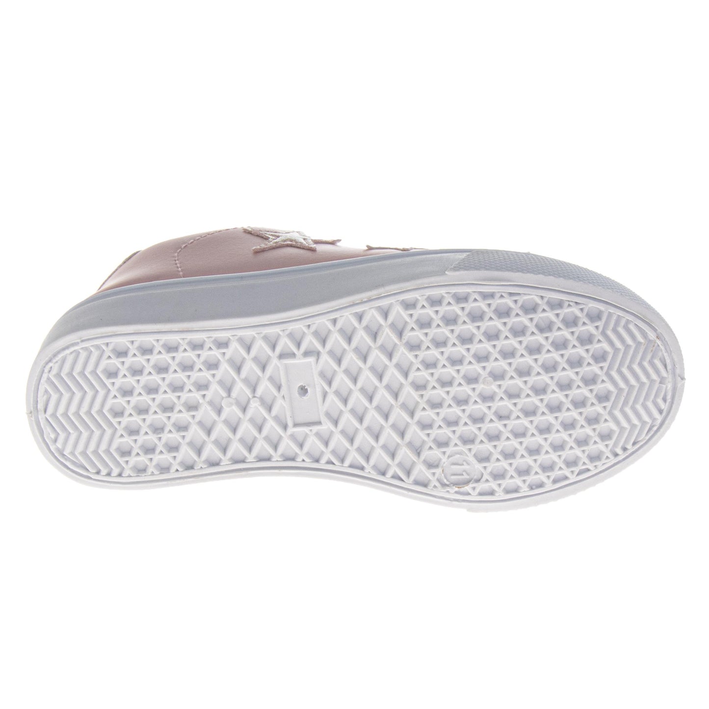 Badgley Mischka Glitter Stars Lace-Up Sneakers Girls - Glamorous Fashion Forward Sparkle Detail High Shine Athleisure (Little Kid â€“ Big Kid)
