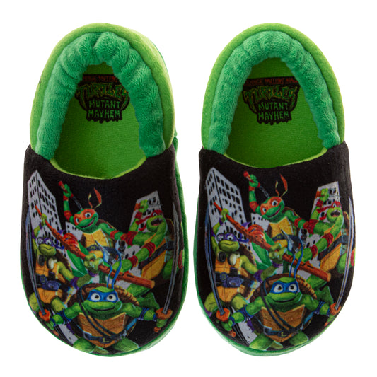 TMNT Boys' Dual Sizes Slippers (Toddlers)