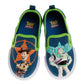 Toy Story Casual No Lace Shoes - Buzz Lightyear Sheriff Woody Low top Canvas Slip-on Tennis Boys Sneakers (Size 5-12 Toddler)