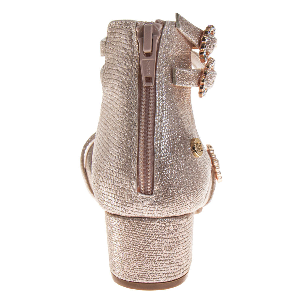 Badgley Mischka Dress Shoes Girls'  Elegant Sparkle Formal Occasion Fashion Forward Comfort Fit (Little Kid / Big Kid)