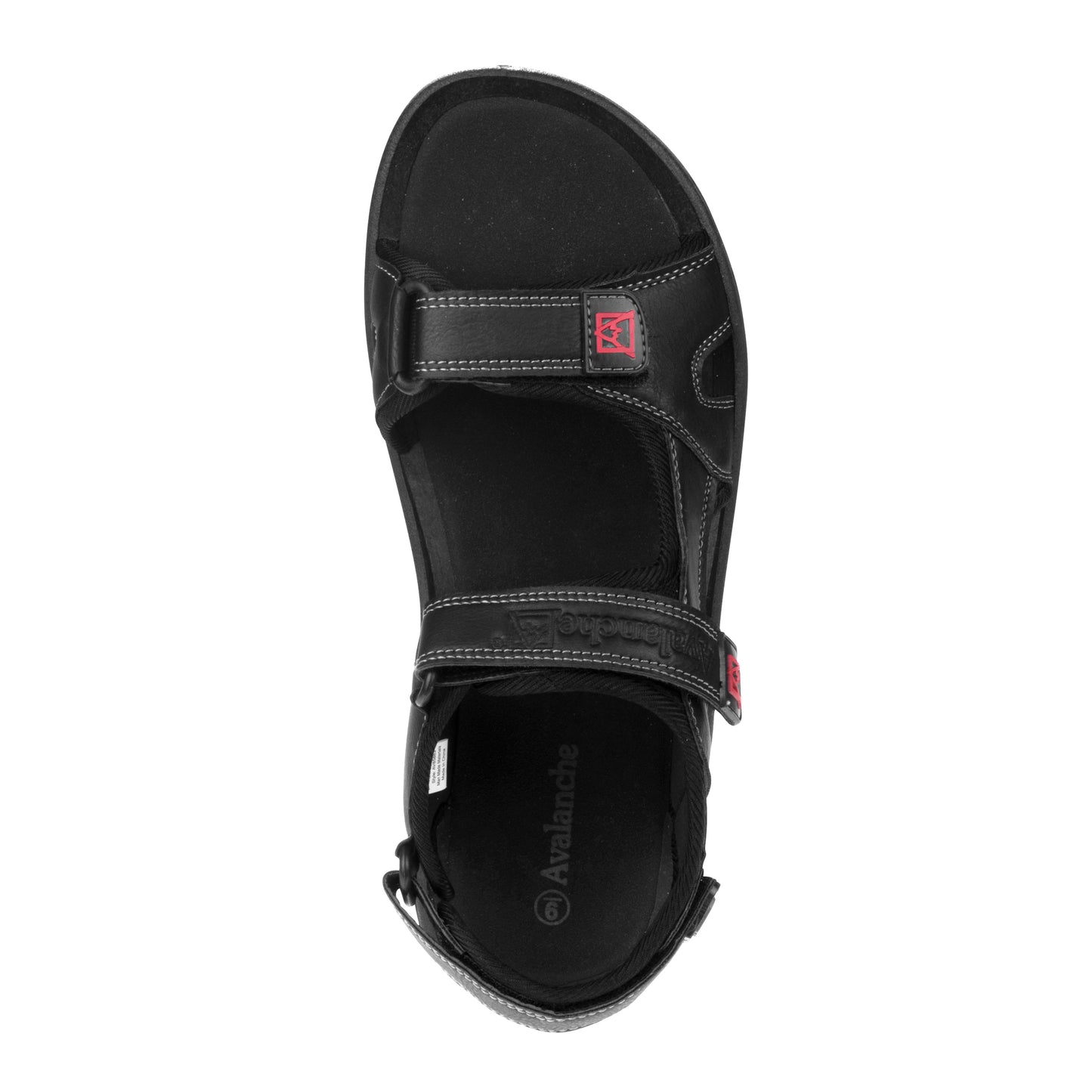 Avalanche Hiking Sandals Men's  Open Toe Durable WaterReady Outdoor Adventure Comfort Fit (Adult)
