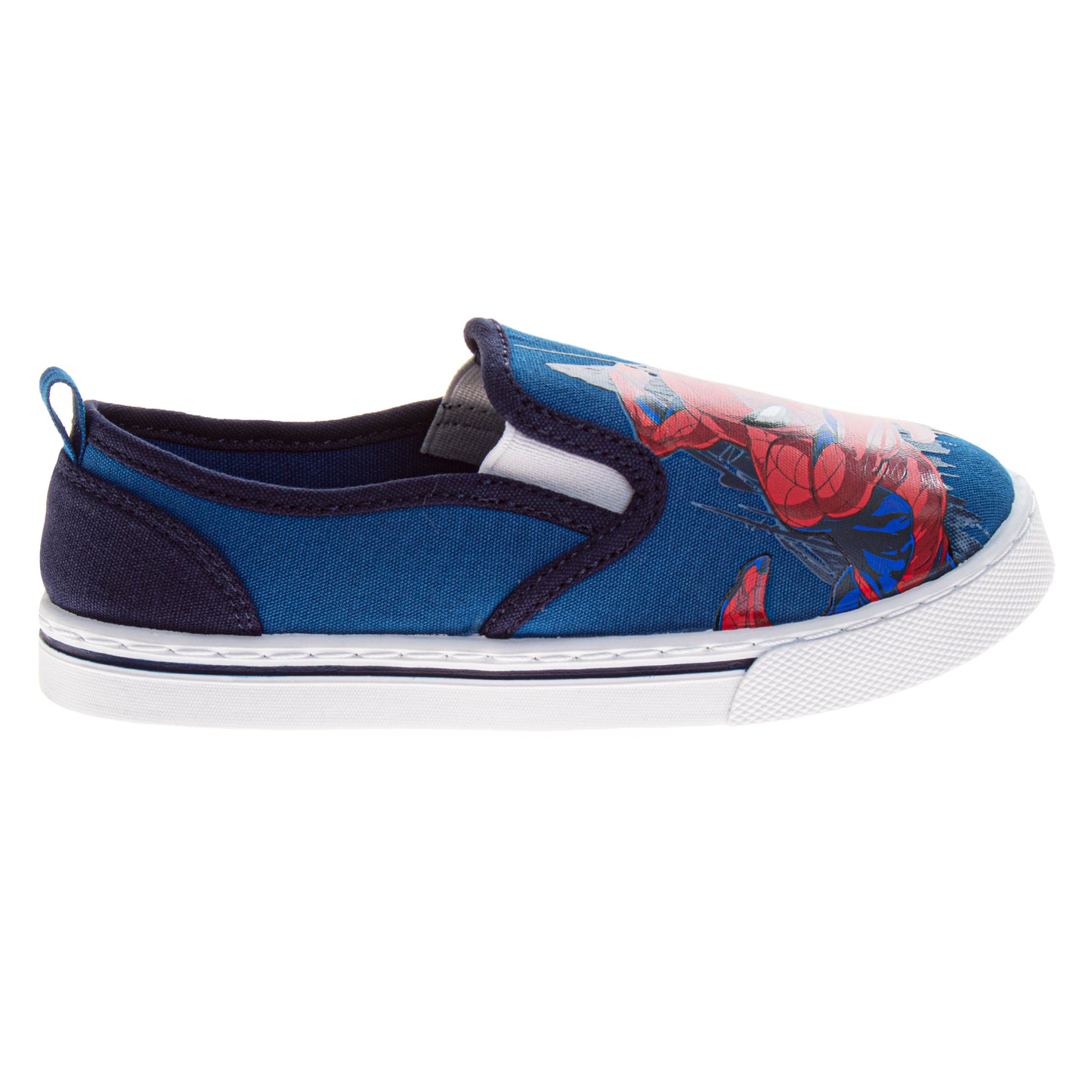 Spider-Man Boys Slip-On Canvas Sneakers (Big Kid)