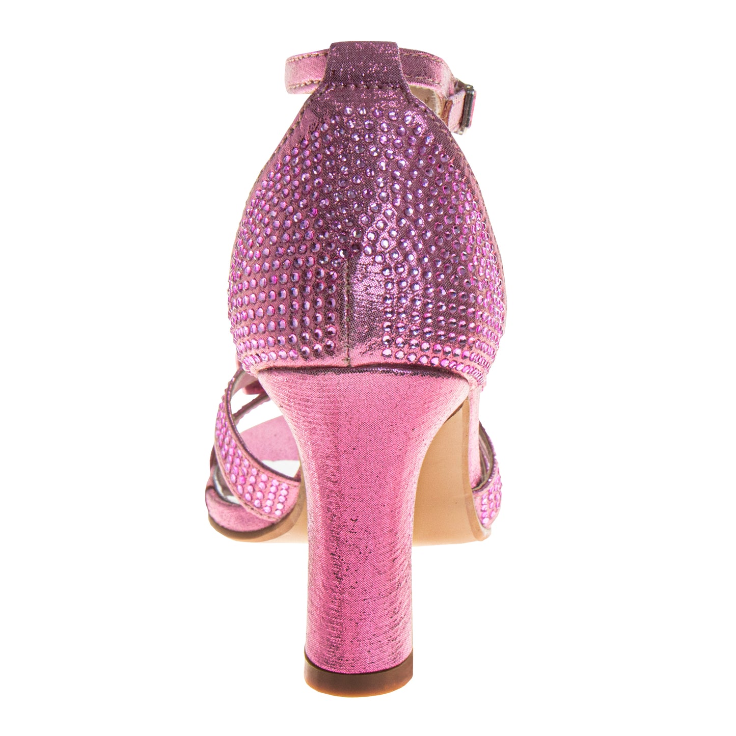 Badgley Mischka Kayla Heel Dress Sandals Girls'  Elegant Stylish Formal Occasion Fashion Forward Comfort Heel (Big Kid)