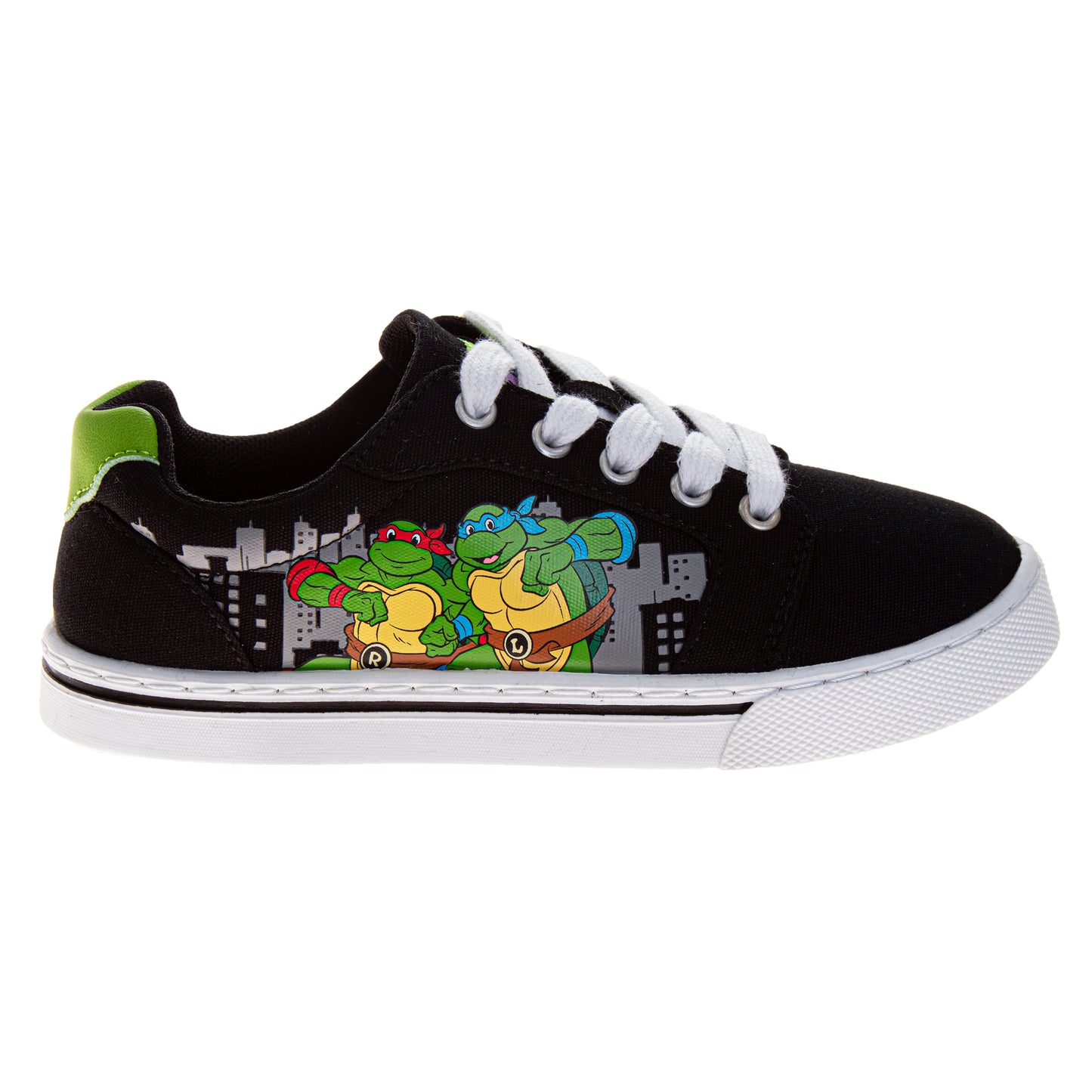 Teenage Mutant Ninja Boys Turtles Lace-Up Canvas Sneakers