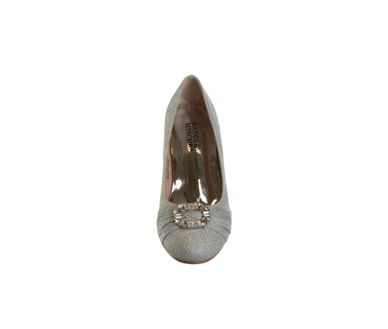Badgley Mischka Heel Dress Shoes Girls'  Elegant Heel Designer Style Formal Wear Special Occasion Comfort Fit (Little Kid / Big Kid)