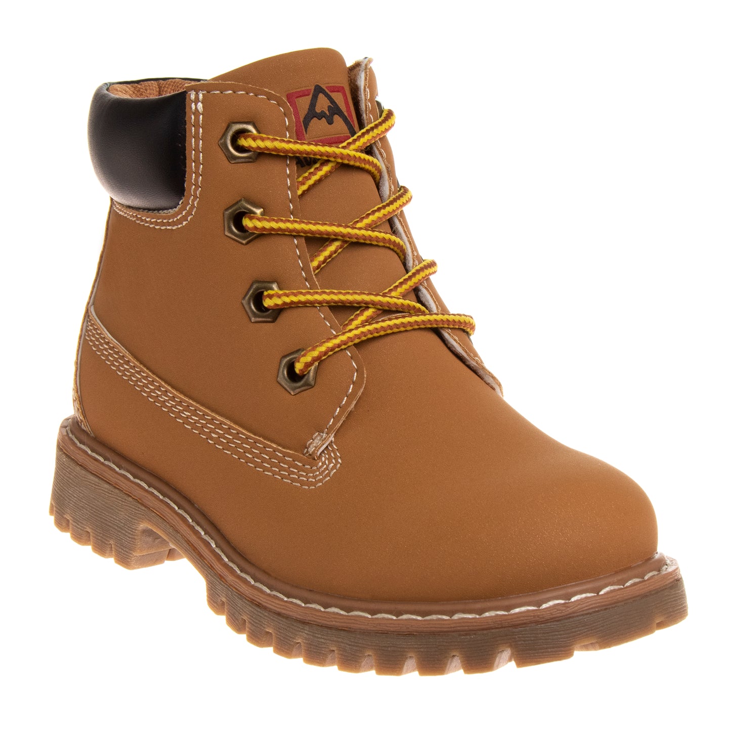 Avalanche Boys' Casual Lace-Up Boots, Rugged Everyday Ankle Boots for Outdoor Wear (Toddler/Little Kid)