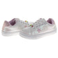 Badgley Mischka Glitter Stars Lace-Up Sneakers Girls - Glamorous Fashion Forward Sparkle Detail High Shine Athleisure (Little Kid â€“ Big Kid)
