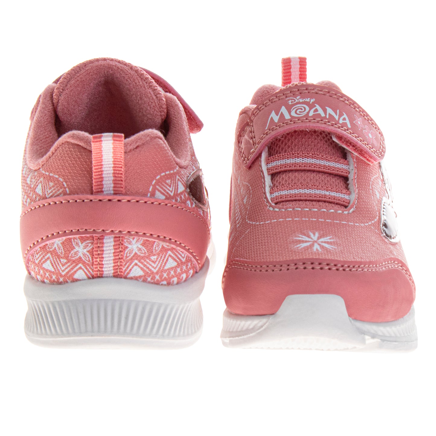 Moana Girls' Hook and Loop Light Up Fashion Sneakers (Toddler/Little Kid)
