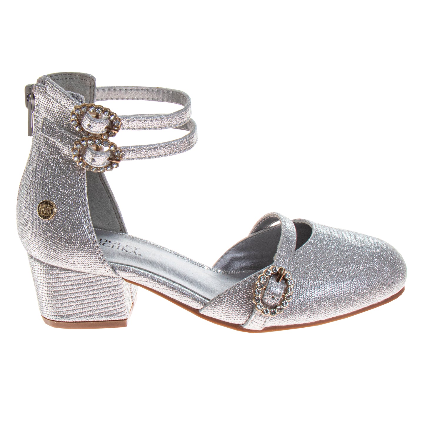 Badgley Mischka Girls' Toddler Heels Classy Dress Shoes