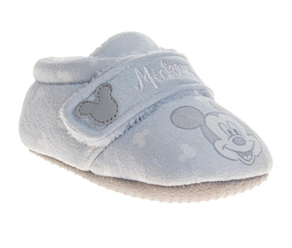 Mickey Mouse Baby Boys' Slipper Bootie Shoe. (Infant)