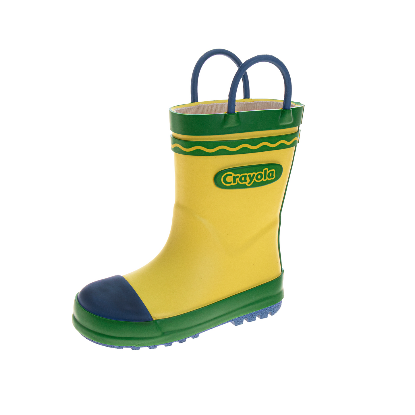Crayola™ Kids Rain Boots with Easy Pull Handles Waterproof Rubber Boots (Toddler/Little Kids)